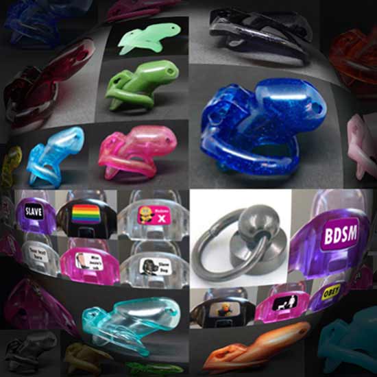 Personalize your male chastity device Personalize your male chastity device