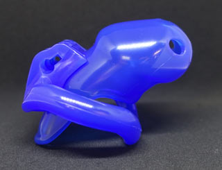 Male Chastity Device - Royal blue