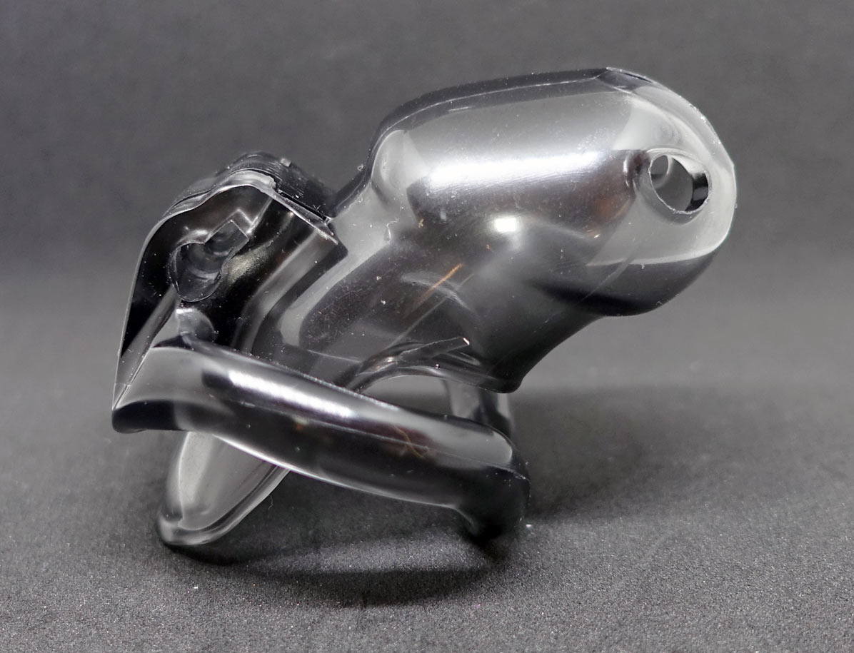 Chastity Cage - Translucent Black