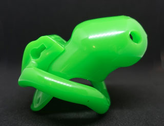 Male Chastity Device - Neon green