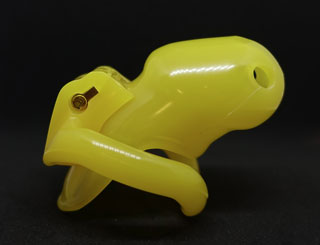 Male Chastity Device - Yellow