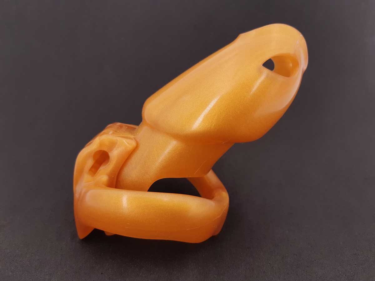 Chastity Cage - Aztec gold