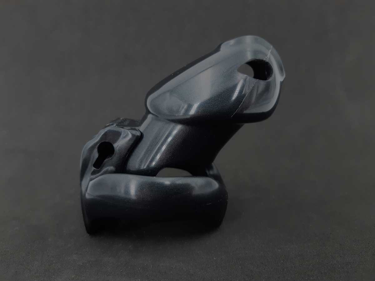 Chastity Cage - Metallic black
