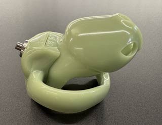 Male Chastity Device - green Tilleul