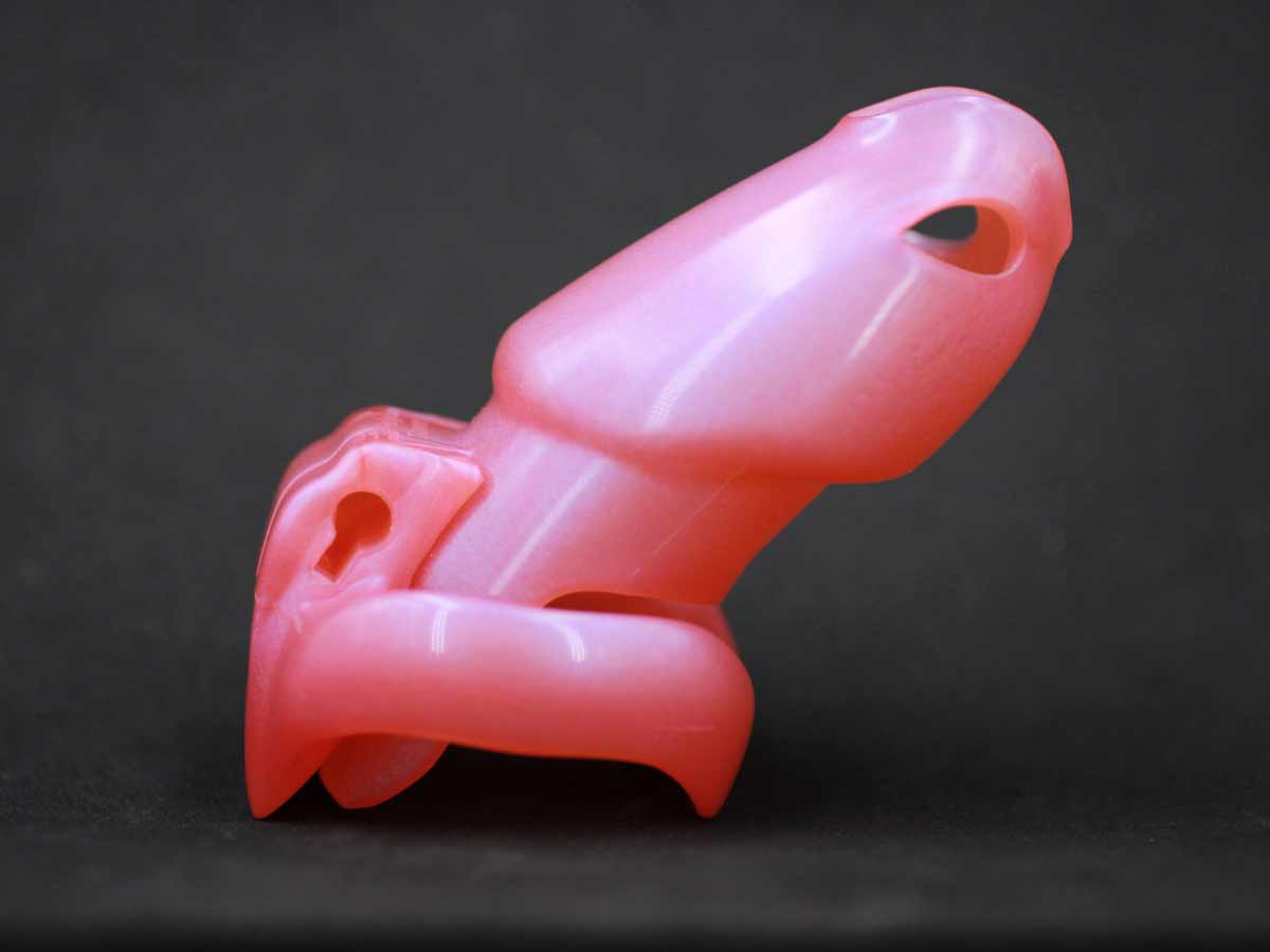 Chastity Cage - Salmon