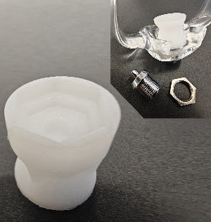 Locking key for V6 model padlock